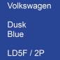 Preview: Volkswagen, Dusk Blue, LD5F / 2P.